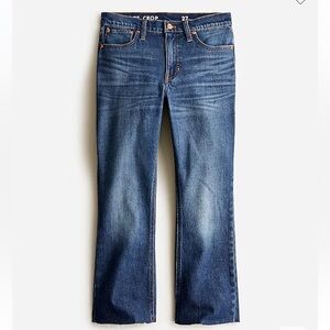 J. Crew 9 Billie Demi Boot Crop Jeans Size 26